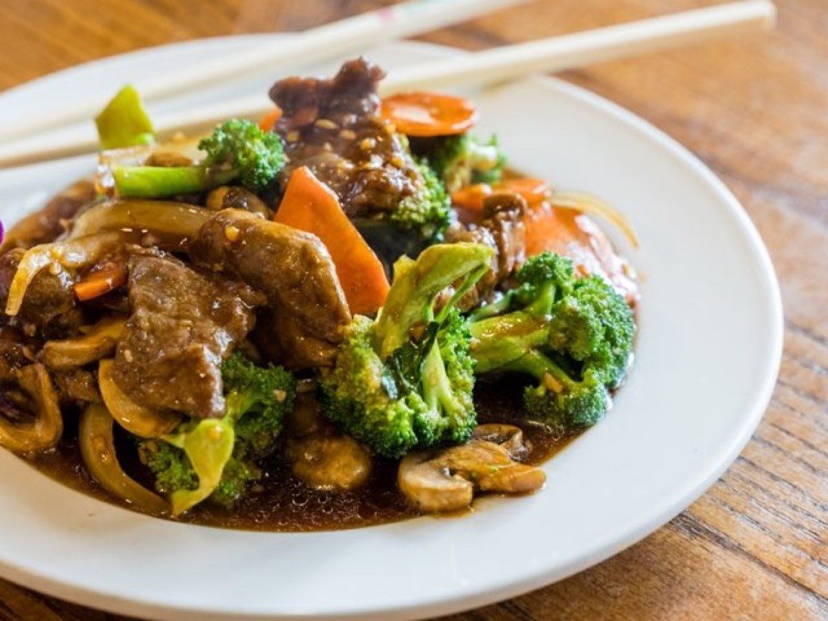 Beef with Broccoli at Autumn Court, Phoenix