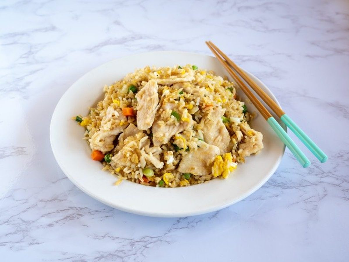 Chicken Fried Rice at Autumn Court, Phoenix