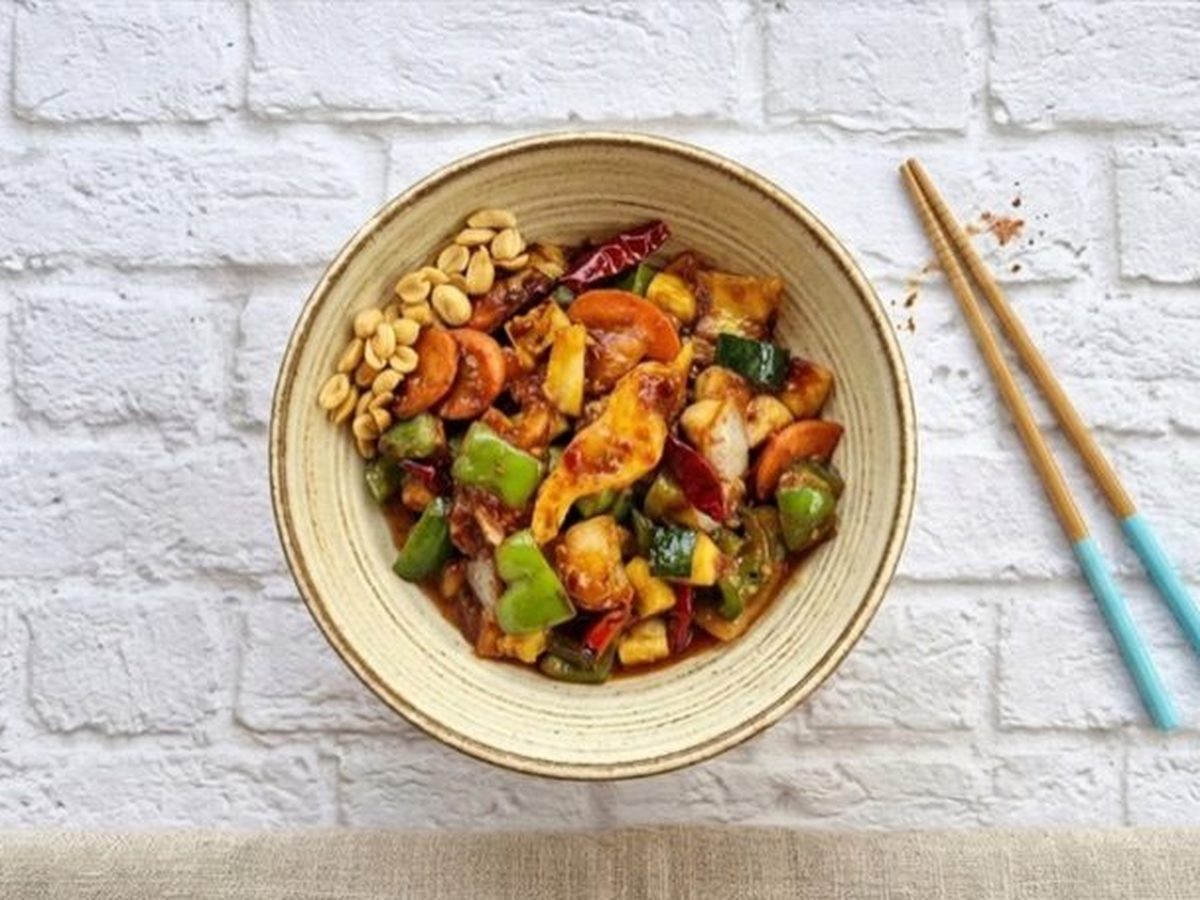 Kung Pao Chicken at Autumn Court, Phoenix
