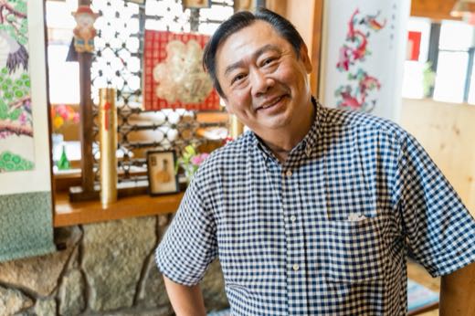 Raymond Tang in the Autumn Court dining room, Phoenix