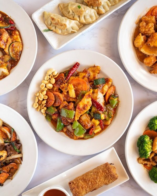 A table of Autumn Court dishes, Phoenix